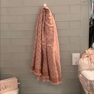 Double sided luxury Louis Vuitton scarf